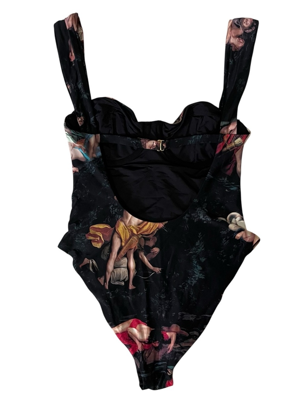 WeWoreWhat Painted Angels Vintage Danielle One-Piece Swimsuit — Size Small - Picture 9 of 16